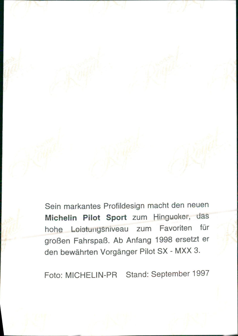 Michelin Tires - Vintage Photograph