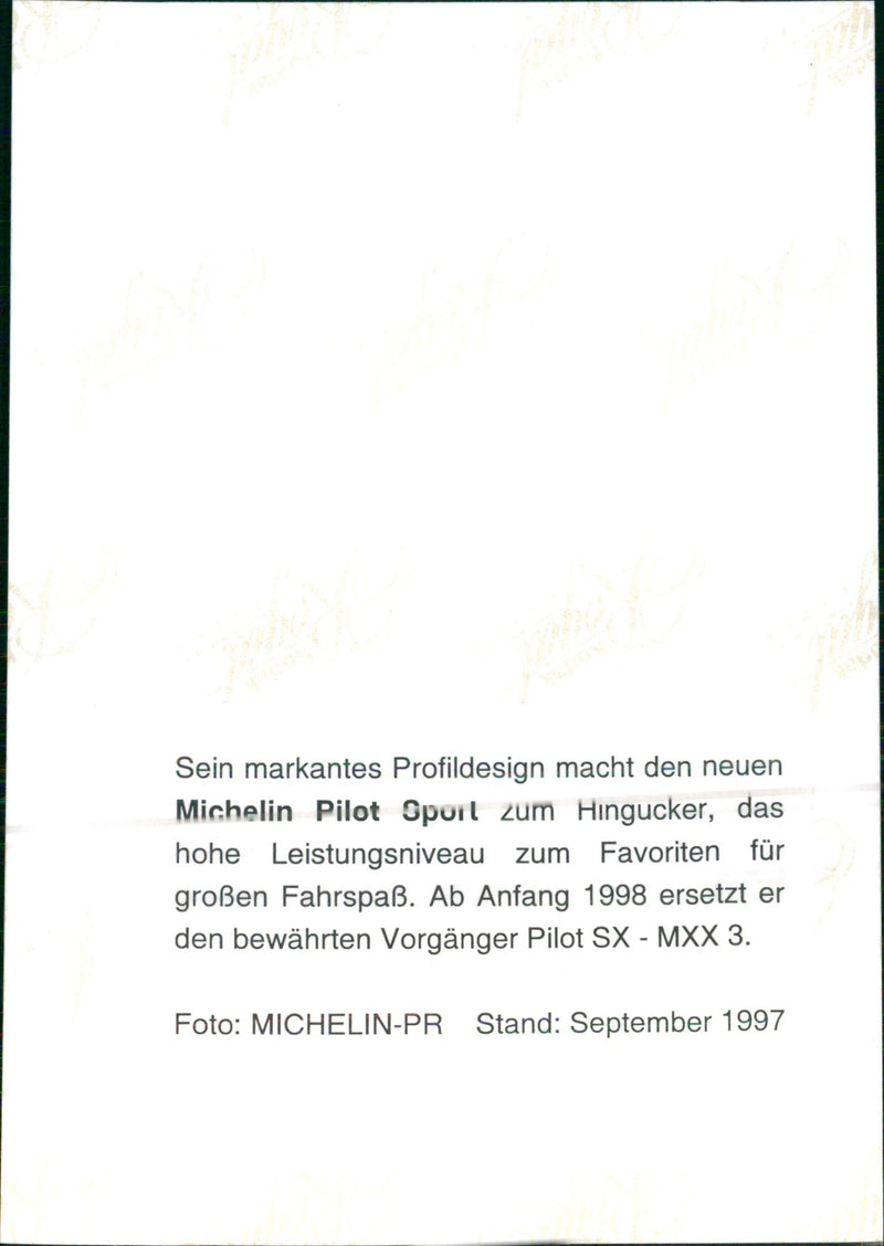 Michelin Tires - Vintage Photograph