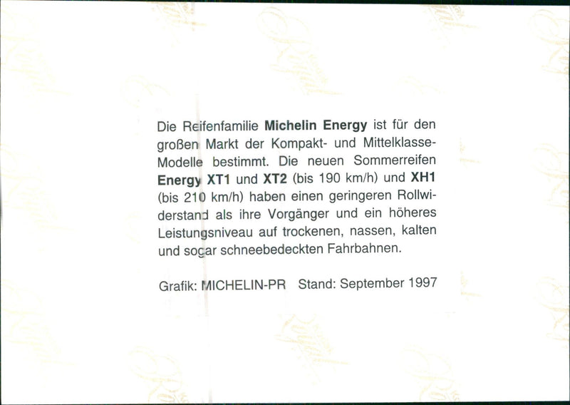 Michelin Tires - Vintage Photograph