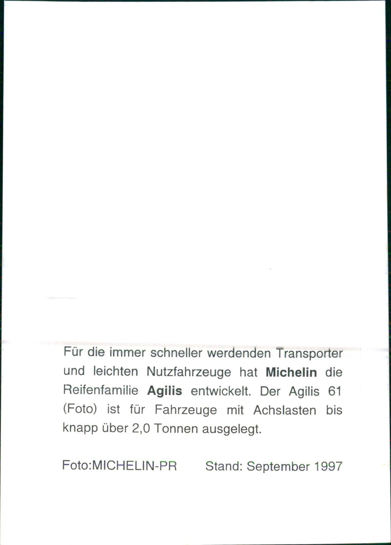 Michelin Tires - Vintage Photograph