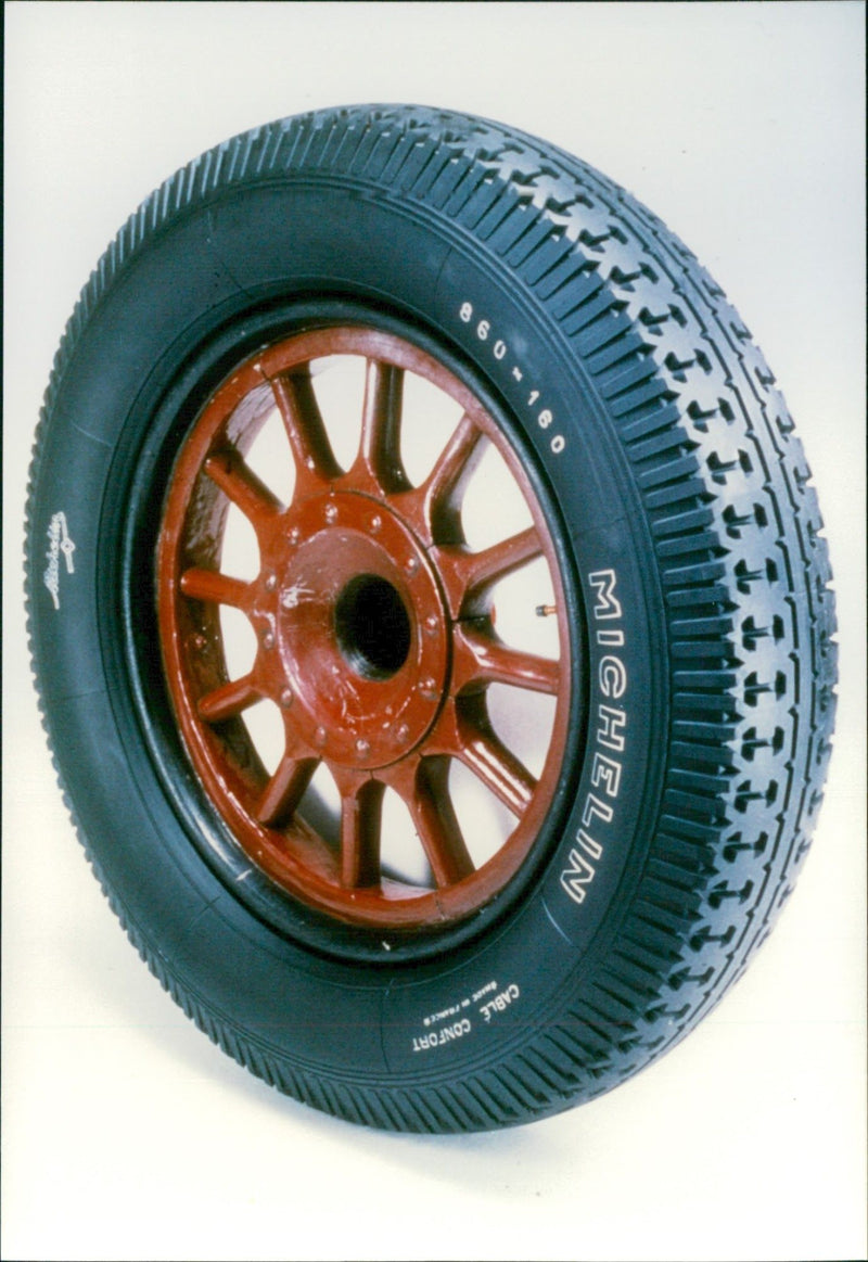 Michelin Tires - Vintage Photograph
