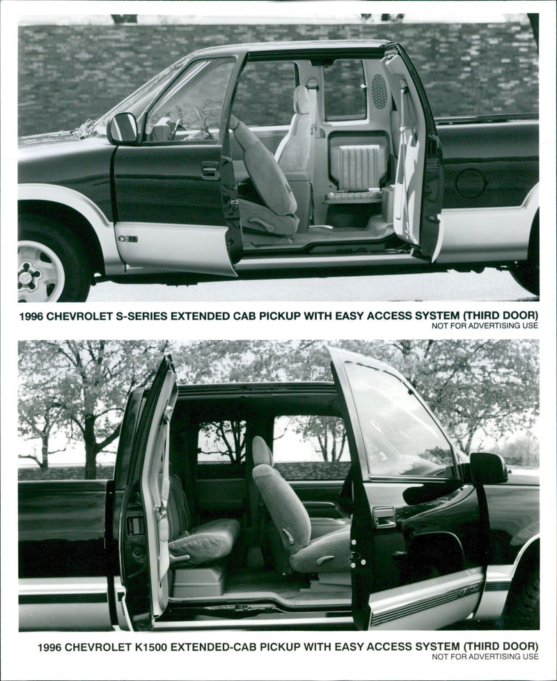 1996 Chevrolet S-Series Extended Cab Pickup - Vintage Photograph