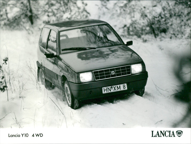 1987 Lancia Y10 4WD - Vintage Photograph