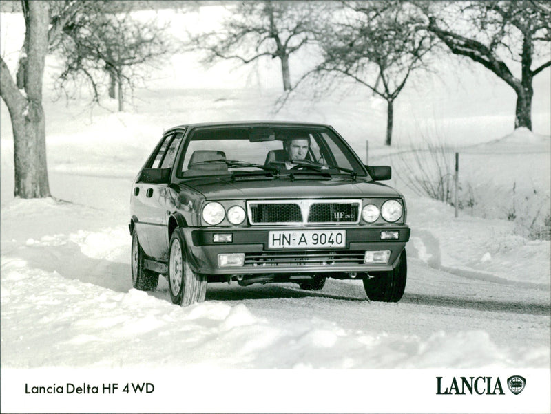 1987 Lancia Delta HF 4WD - Vintage Photograph