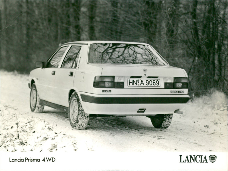 1987 Lancia Prisma 4WD - Vintage Photograph