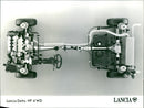 1987 Lancia Delta HF 4WD - Vintage Photograph