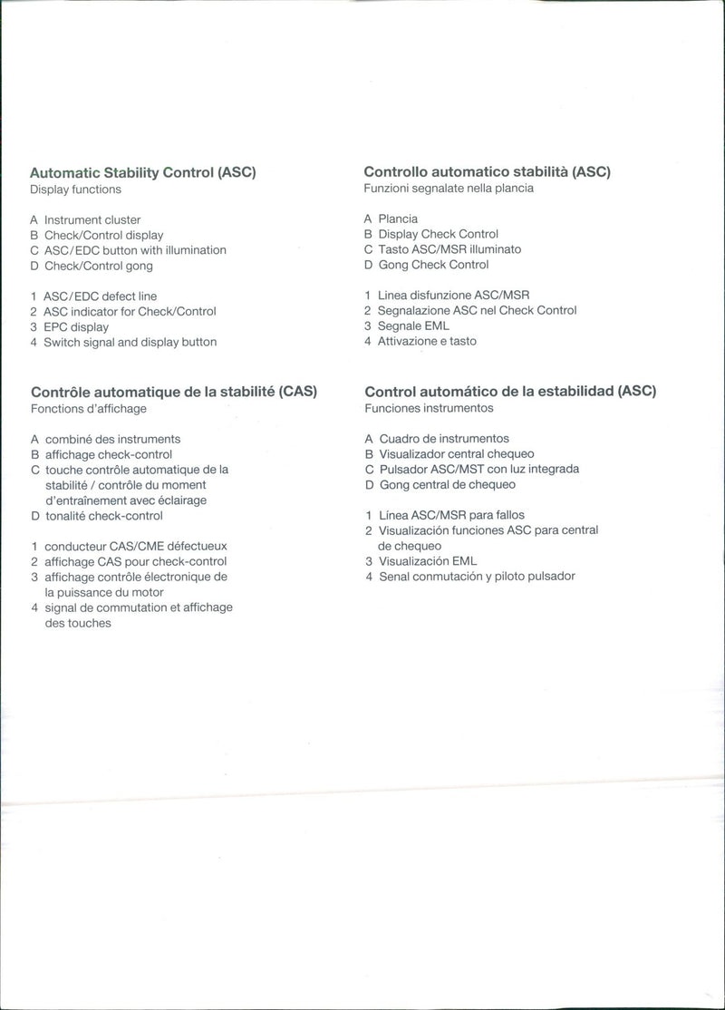 Automatic Stability Control (ASC) - Vintage Photograph