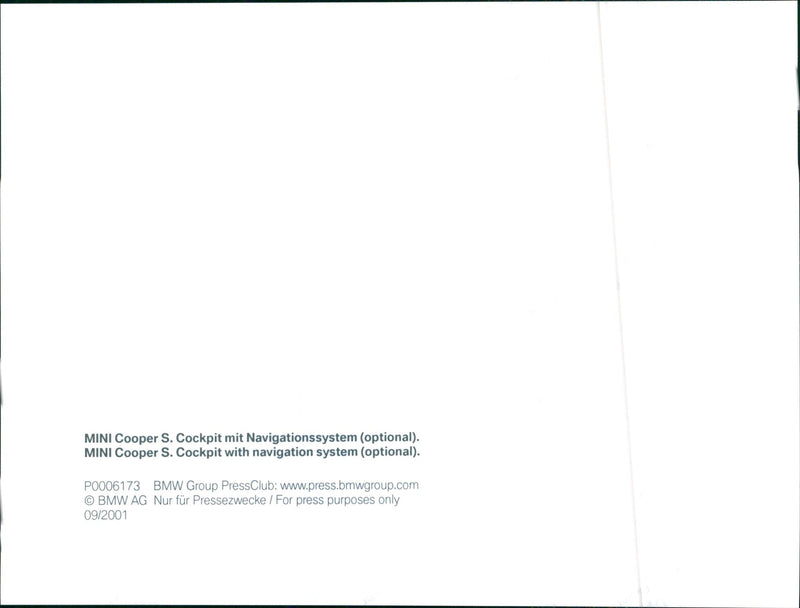 Mini Cooper S - Vintage Photograph