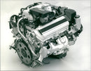 1989 Toyota Lexus LS 400 Engine - Vintage Photograph