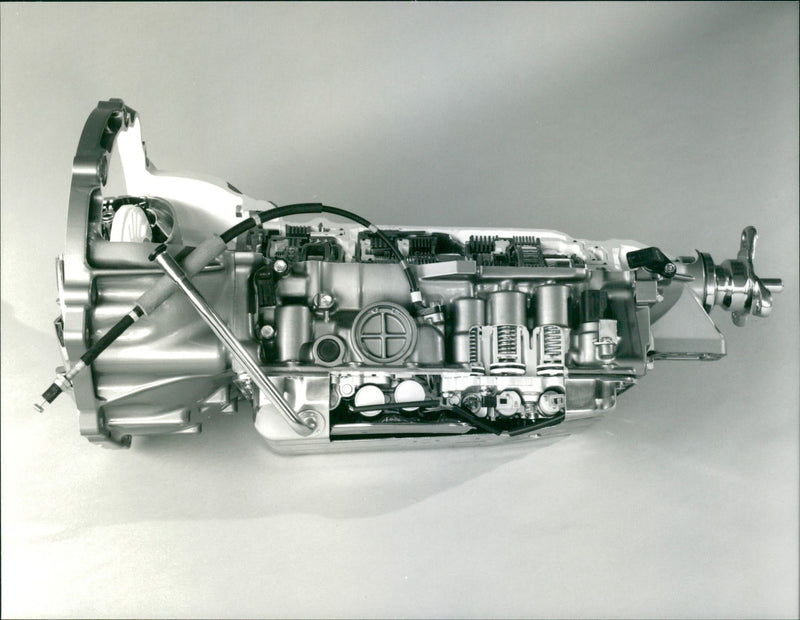 1989 Toyota Lexus LS 400 Engine - Vintage Photograph