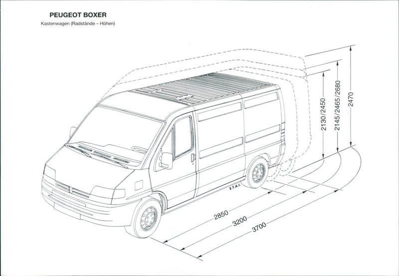 Peugeot Boxer - Vintage Photograph