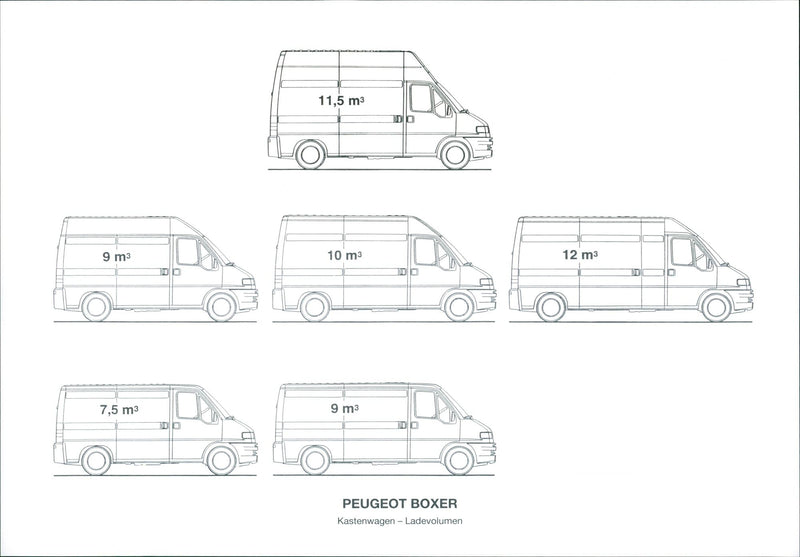 Peugeot Boxer - Vintage Photograph