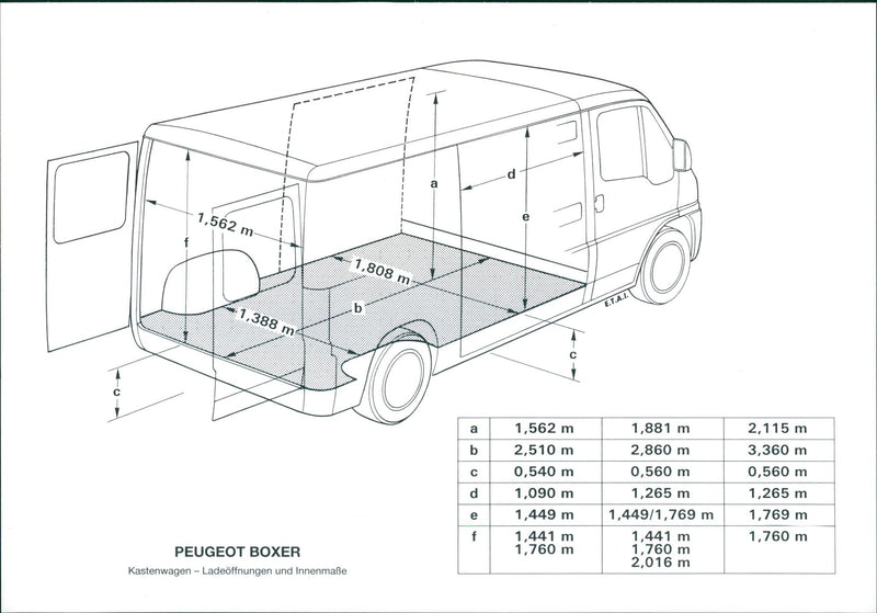 Peugeot Boxer - Vintage Photograph