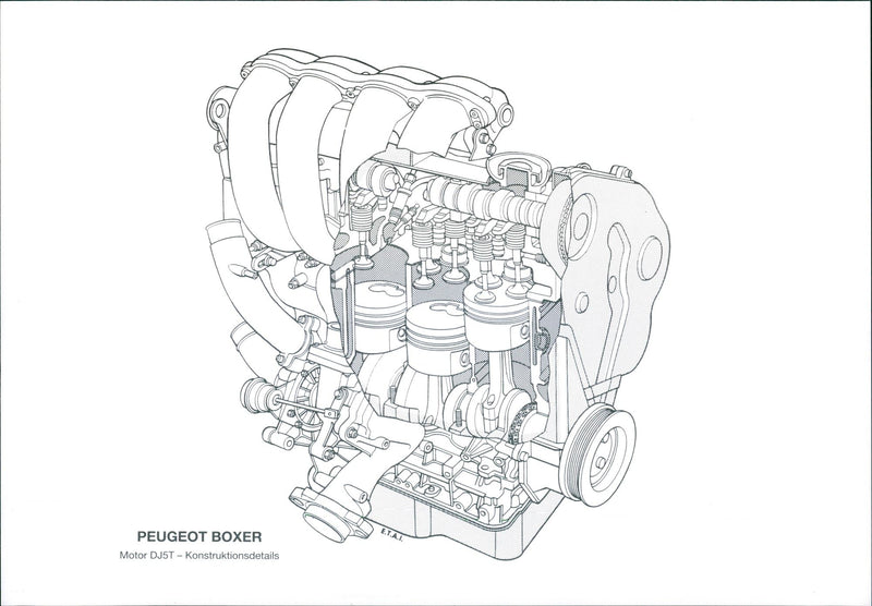 Peugeot Boxer - Vintage Photograph