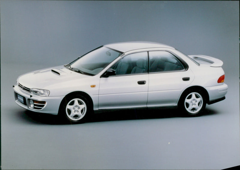 Subaru Impreza Turbo - Vintage Photograph