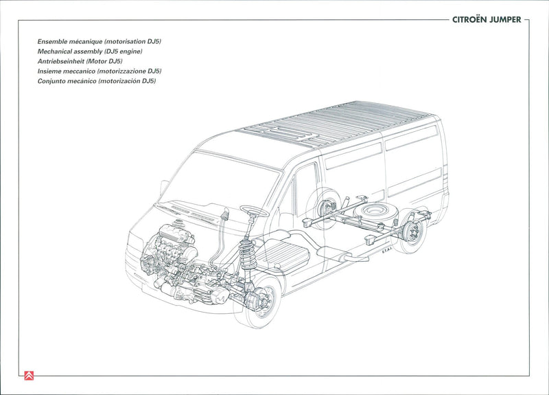 Citroën Jumper - Vintage Photograph