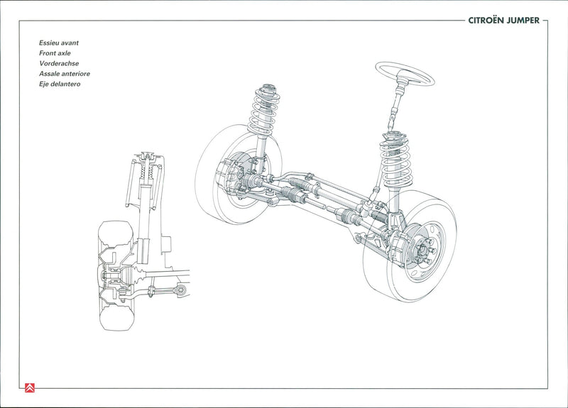 Citroën Jumper - Vintage Photograph