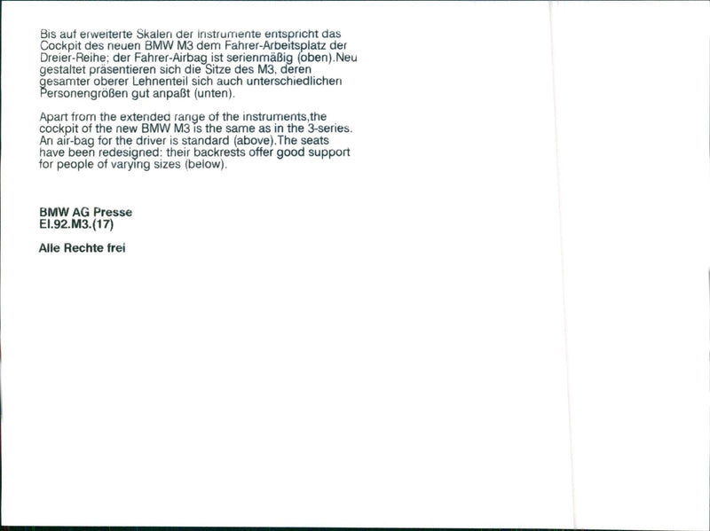 BMW M3 - Vintage Photograph