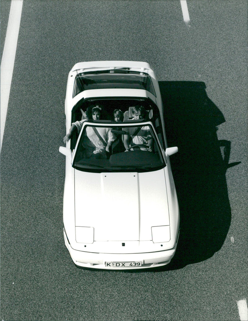 1986 Toyota Supra Convertible - Vintage Photograph