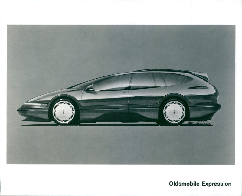 1990 Oldsmobile Expression - Vintage Photograph