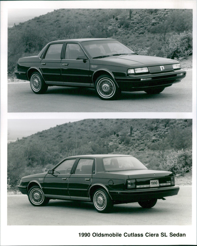 1990 Oldsmobile Cutlass Ciera SL Sedan - Vintage Photograph