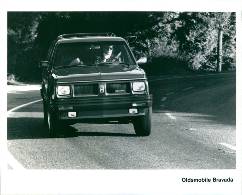 1990 Oldsmobile Bravada - Vintage Photograph