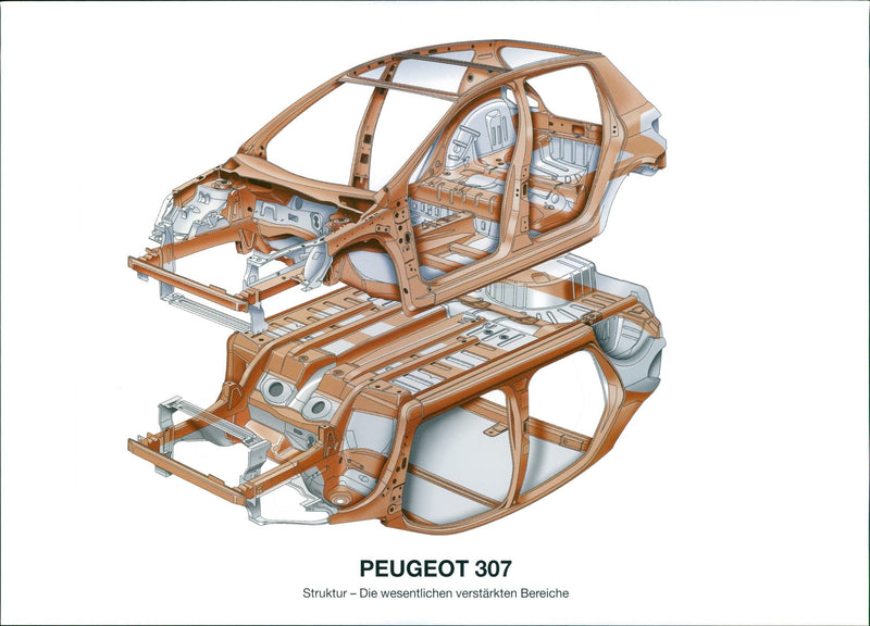 2001 Peugeot 307 - Vintage Photograph
