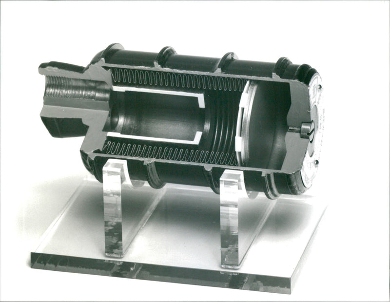 Toyota TACS noise and vibration damper - Vintage Photograph