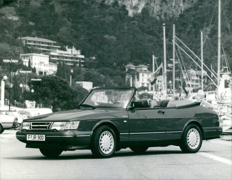 1989 Saab 900 Cabriolet - Vintage Photograph