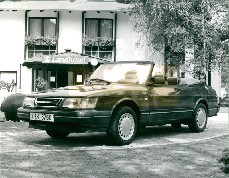 1989 Saab 900 Cabriolet - Vintage Photograph