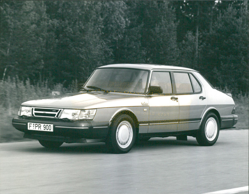 1989 Saab 900 Turbo - Vintage Photograph
