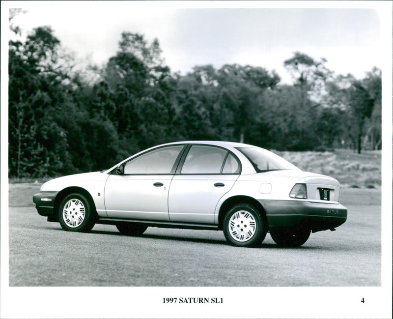1997 Saturn SL1 - Vintage Photograph