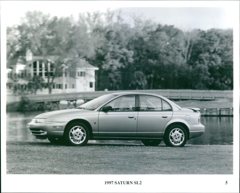 1997 Saturn  SL2 - Vintage Photograph