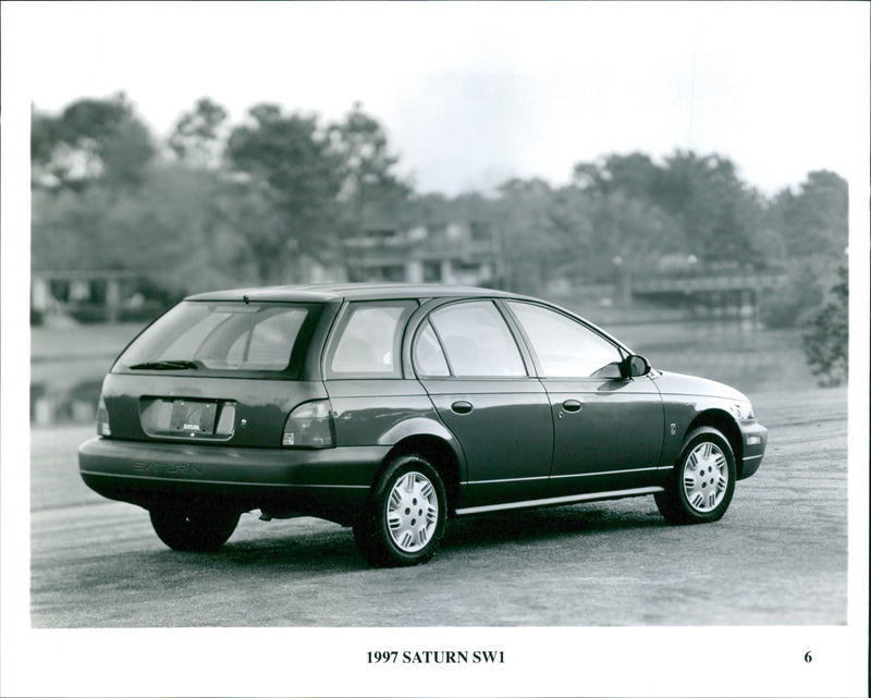 1997 Saturn SW1 - Vintage Photograph