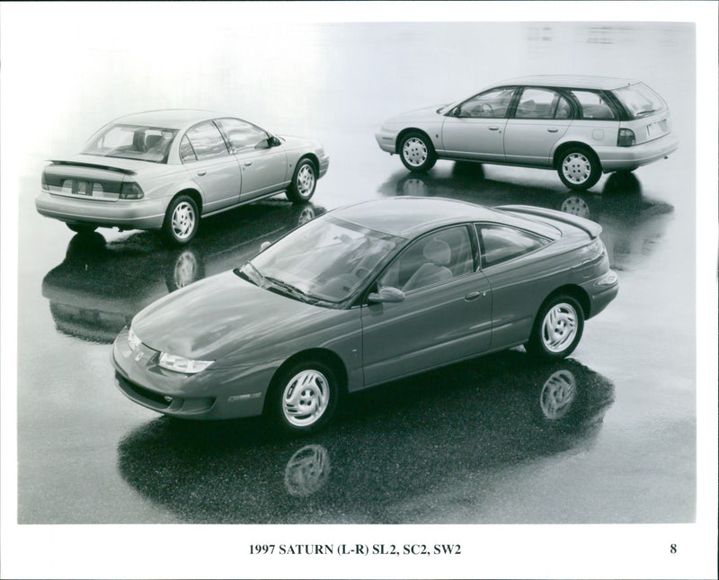 1997 Saturn SL2, SC2, SW2 - Vintage Photograph