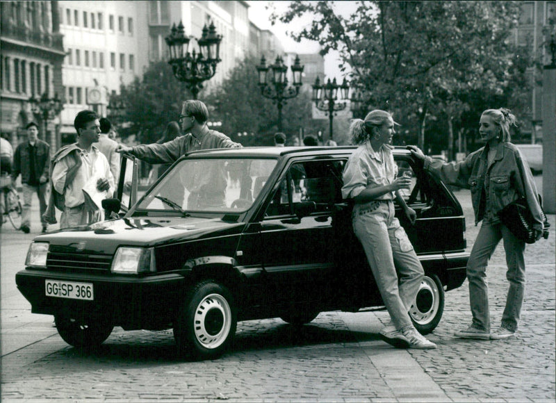 1990 Seat Marbella "Jeans" - Vintage Photograph