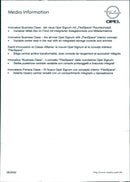 2002 Opel Signum - Vintage Photograph