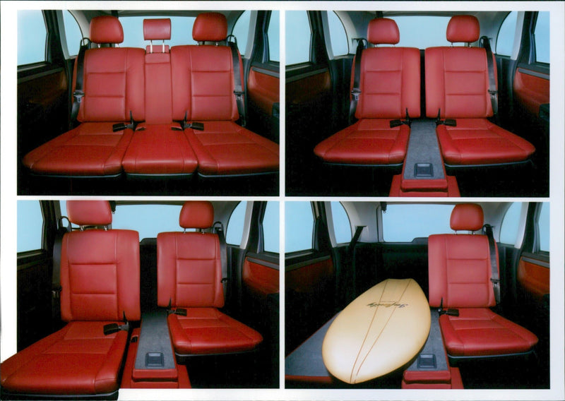 2002 Opel Meriva Seats - Vintage Photograph