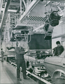 Daimler-Benz AG in the Sindelfingen plant - Vintage Photograph