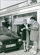 Seat dealers - Vintage Photograph