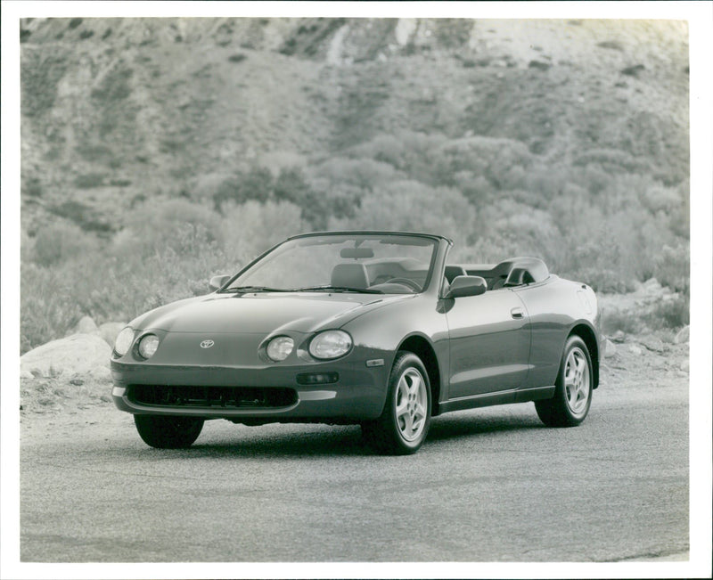 1995 Toyota Celica GT Convertible - Vintage Photograph