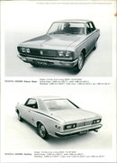 Toyota Crown Deluxe Sedan, Toyota Crown Hardtop - Vintage Photograph