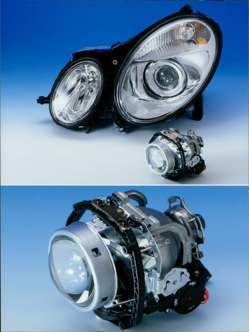 New light technology from Mercedes-Benz - Vintage Photograph