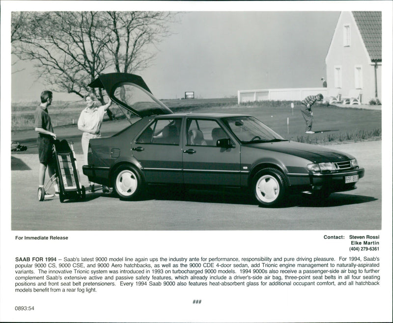 1994 Saab 900 - Vintage Photograph