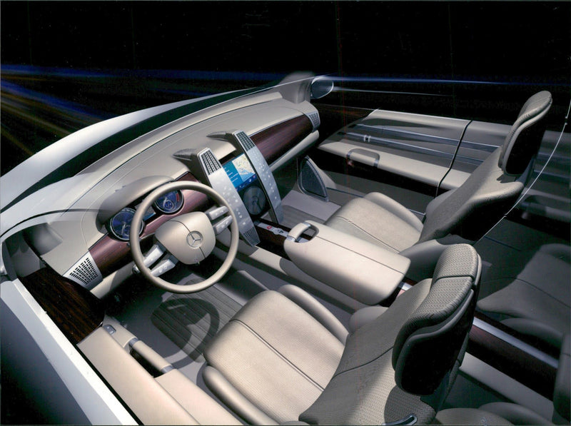 Mercedes-Benz Vision GST - Vintage Photograph