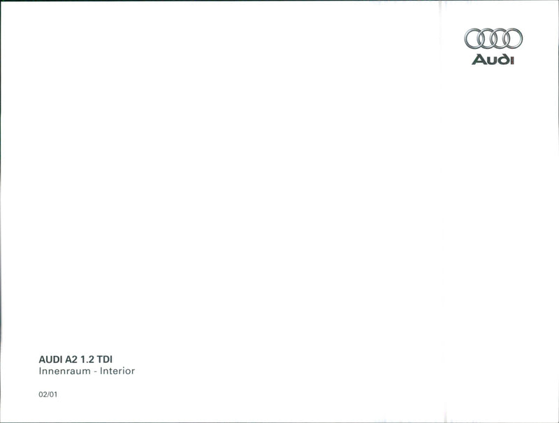 Audi A2 - Vintage Photograph