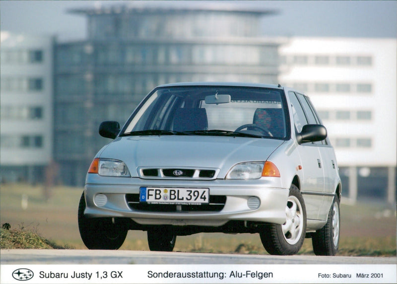 2001 Subaru Justy 1.3 GX - Vintage Photograph