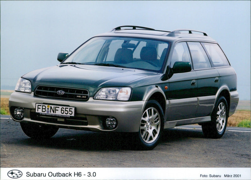 2001 Subaru Outback H6 - 3.0 - Vintage Photograph