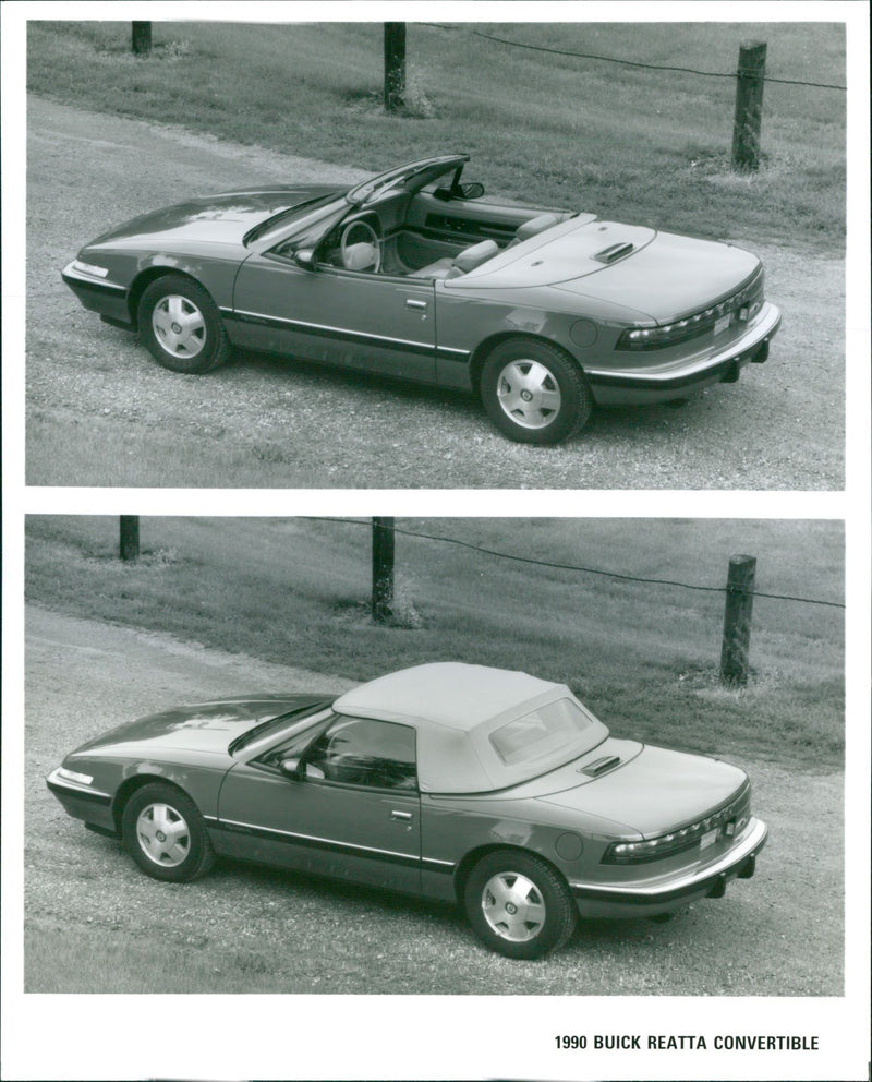 1990 Buick Reatta Convertible - Vintage Photograph