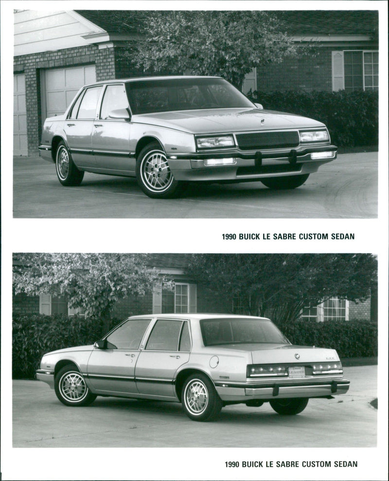 1990 Buick Le Sabre Custom Sedan - Vintage Photograph